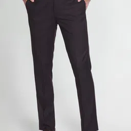 Arrow Men Heathered Twill Trousers-image-15