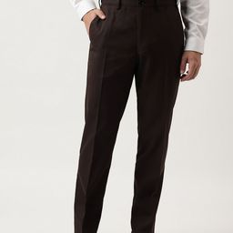 Marks & Spencer Men Mid-Rise Formal Trousers-image-55
