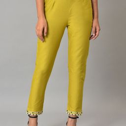 W Women Mid-Rise Slim Fit Cigarette Trouser-31