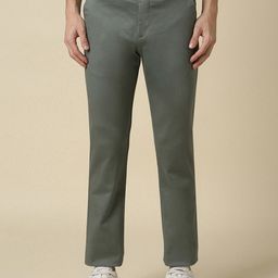 Allen Solly Men Regular Fit Textured Casual  Trousers-image-93