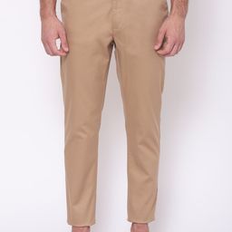 Blackberrys Men Khaki Arise Regular Fit Trousers-image-42