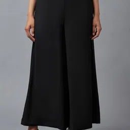W Women White Trousers-24