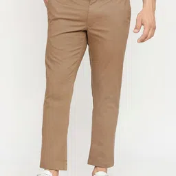 Basics Men Tapered Fit Cotton Chinos-image-36