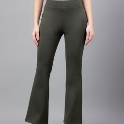 Xpose Women Comfort Flared High-Rise Trouser-picture-10