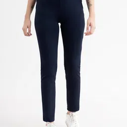 FableStreet LivIn Air Straight Fit High-Rise Regular Trousers-image-6