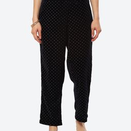Biba Women Navy Blue Printed Relaxed Straight Fit High-Rise Trousers-image-129