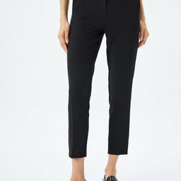 Koton Women Slim Fit High-Rise Trousers-image-48