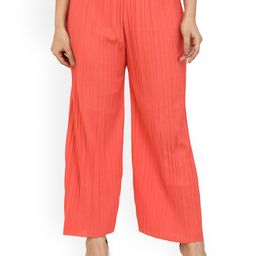 Gladly Women Relaxed Loose Fit High-Rise Trousers-image-36