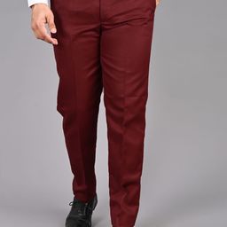 FUBAR Men Relaxed Easy Wash Formal Trousers-image-84