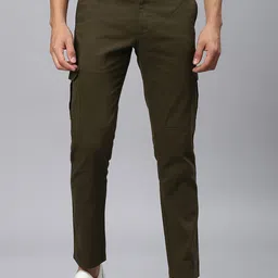 Hubberholme Men Slim Fit Easy Wash Pure Cotton Chinos Trouser-picture-46