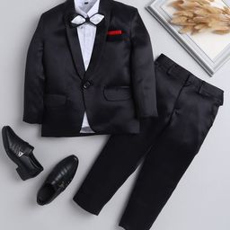 Jeetethnics Boys Slim-Fit Single-Breasted Three-Piece Suit-image-55