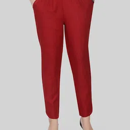 TITTLI Women Comfort Straight Fit Trousers-image-15