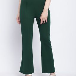 Wuxi Women Relaxed Straight Leg Straight Fit Trousers-image-43