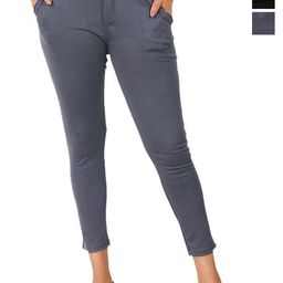 BAESD Women Pack Of 2 Smart Skinny Fit Trousers-image-84