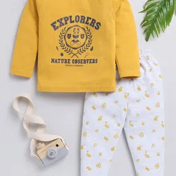 Toonyport Boys Printed Pure Cotton T-shirt With Trousers-image-75