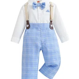 StyleCast Infant Boys Shirt with Trousers And Suspenders-image-75