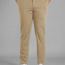 The Pant Project Men Tailored Slim Fit Wrinkle Free Trousers-0