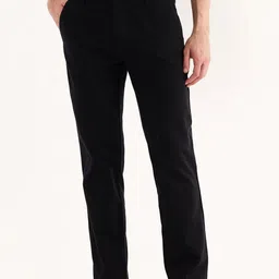 Red Flame Men Mid-Rise Cotton Trousers-image-98