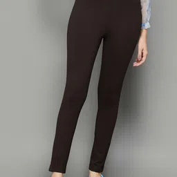 CODE by Lifestyle Women Regular Fit Mid-Rise Plain Regular Trousers-image-94