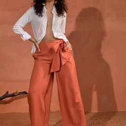 Aamili Women Mid-Rise Trousers-image-99
