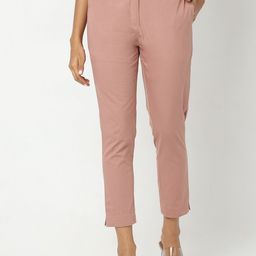 Ethnicity Women Mid Rise Cotton Trousers-image-41