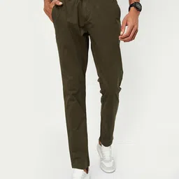 max Men Mid Rise Cotton Chinos Trousers-image-15