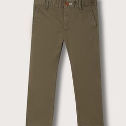 GANT Boys Mid Rise Cotton Chinos Trousers-image-13
