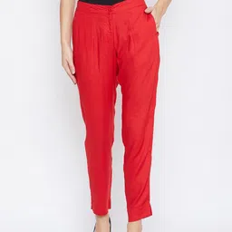 SUTI Women Red Trousers-image-26