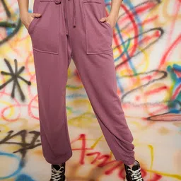 KASSUALLY Women Loose Fit Trousers-image-12
