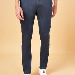 BYFORD by Pantaloons Men Slim Fit Low-Rise Cotton Trousers-picture-46