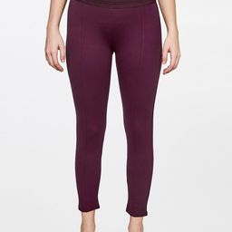 AND Women Red Solid Tapered Fit Chinos Cropped Trousers-image-24