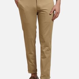 Parx Men Slim Fit Chinos Trousers-picture-9