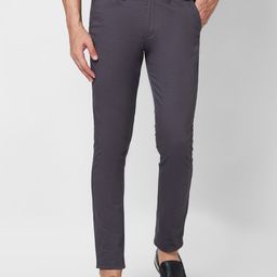 GIORDANO Men Mid-Rise Slim Fit Chinos Trousers-image-95