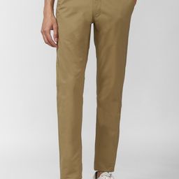 Van Heusen Sport Men Khaki Regular Fit Chinos Trousers-image-72