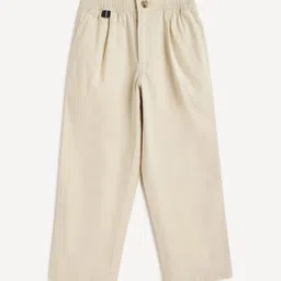 Campana Boys Relaxed Straight Fit Cotton Chinos Trouser-image-13