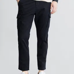 Snitch Men Smart Slim Fit Chinos Trousers-picture-48