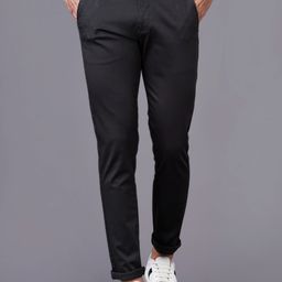 PAUL STREET Men Smart Slim Fit Mid Rise Cotton Chinos-image-91
