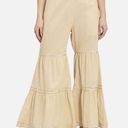 Moda Rapido Women Smart Flared Trousers-image-66