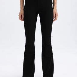 DeFacto Women Mid Rise Bootcut Trousers-image-14