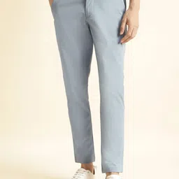 Andamen Men Flat-Front Embroidered Chino-image-79