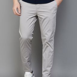 Fame Forever by Lifestyle Men Cotton Plain Flat-Front Chinos-image-45