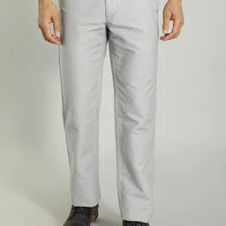 Indian Terrain Men Mid-Rise Kansas Cotton Trousers-picture-30