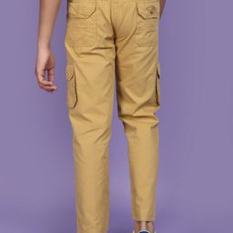 V-Mart Boys Mid Rise Cotton Cargo Trousers image 4