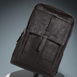 French Accent Men Padded Backpack with Compression Straps-24