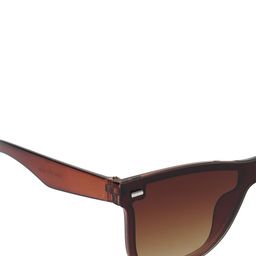 CRIBA Unisex Brown Lens & Brown Square Sunglasses with UV Protected Lens image 3