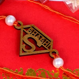 The Magic Wand Boys  Gold-Toned Thread Rakhi-image-93