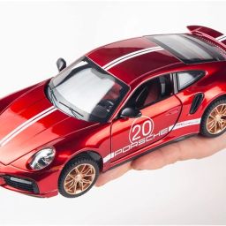Porschy 911Turbo S Alloy Model Children's Sports car toy Collection Car Model-image-43