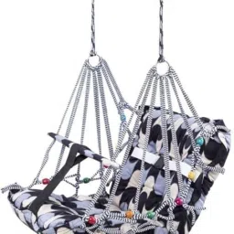 Big Size Baby Swing Folding & Washable 1- 4 Years With Safety Belt indoor-Outdor Bouncer-image-47
