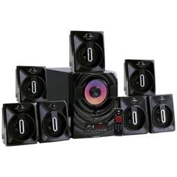 Krisons Boom 75W Bluetooth Home Theatre with Remote (7.1 Channel, Black)-image-82