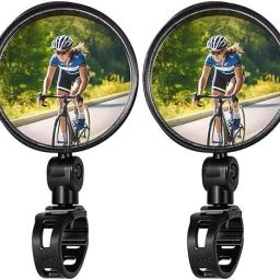 Manual Rear View Mirror For Universal For Bike One-image-36